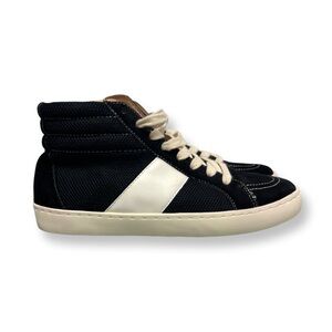 White Raven Hi-Top Sneakers Women’s 8 Black